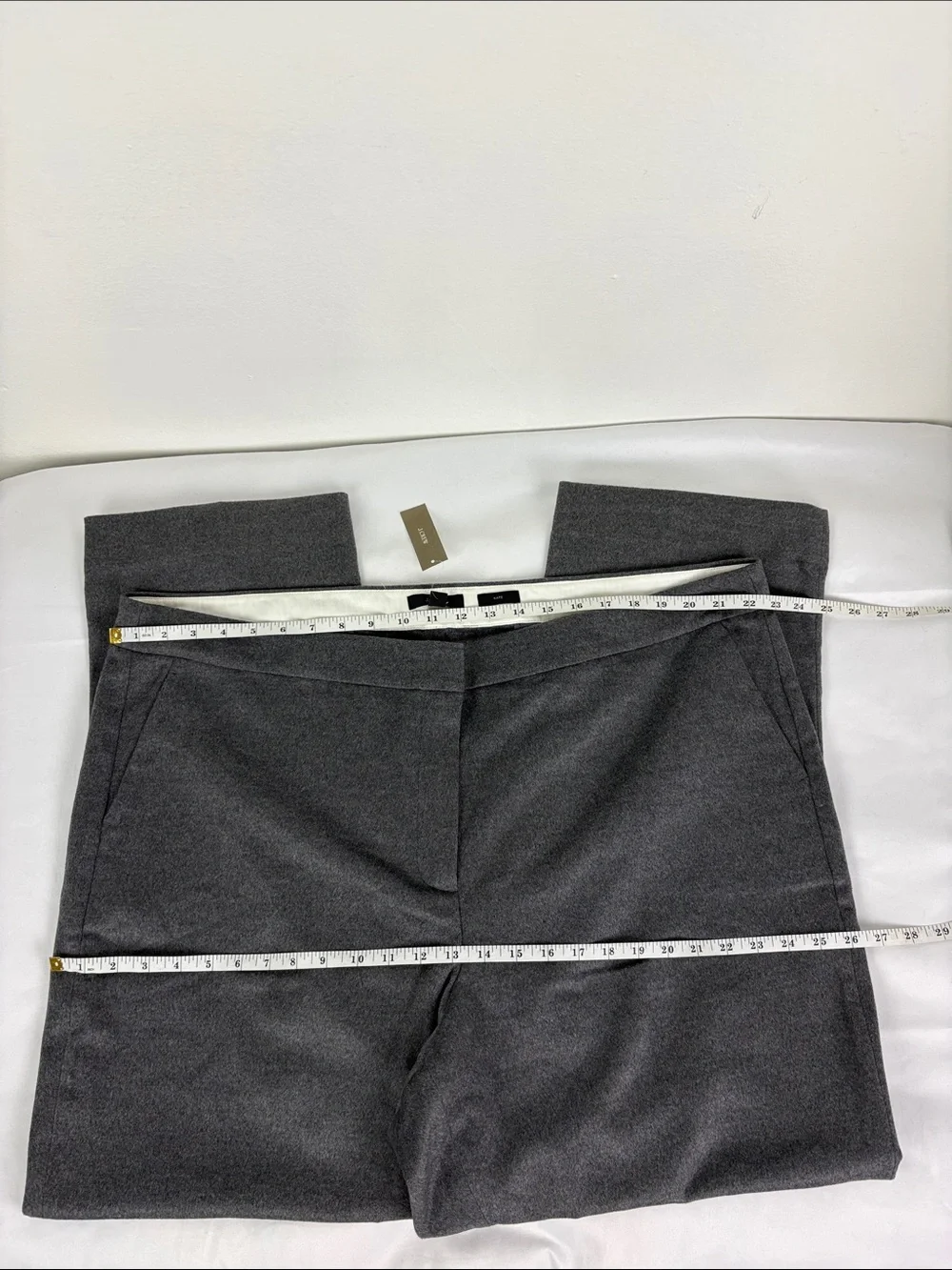 J.Crew New Women’s 22 Kate Wool Blend High Rise Straight Leg Pant